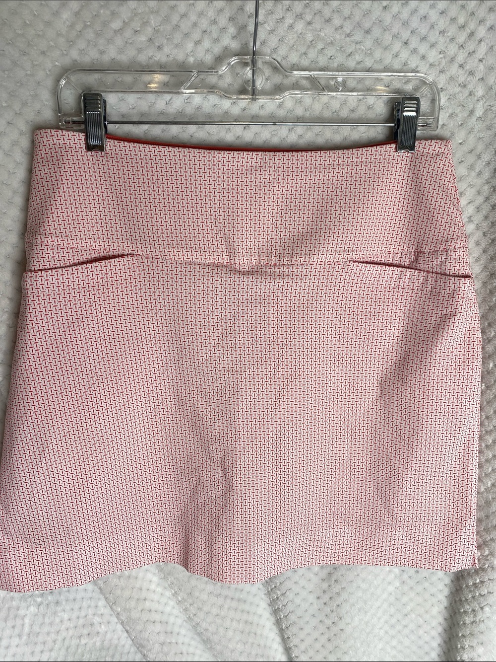 S.C. & Co. Women's Skort Coral and White print